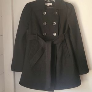 Liz lange maternity peacoat